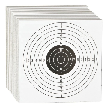 14x14cm 100pcs/bag Cardboard Airgun Target Practice Shooting Paper Targets