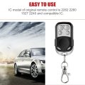 Blue Light 433.92MHZ Copy Remote Controller Metal Clone Remotes Auto Copy Duplicator For Gadgets Car Home Garage door