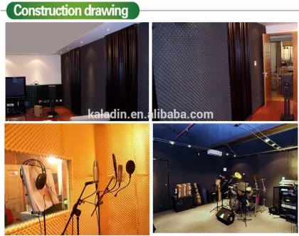 Insulation foam acoustic egg crate soundproofing