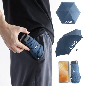 Travel-Friendly Portable Mini Pocket Umbrella with Aluminum Alloy Tube
