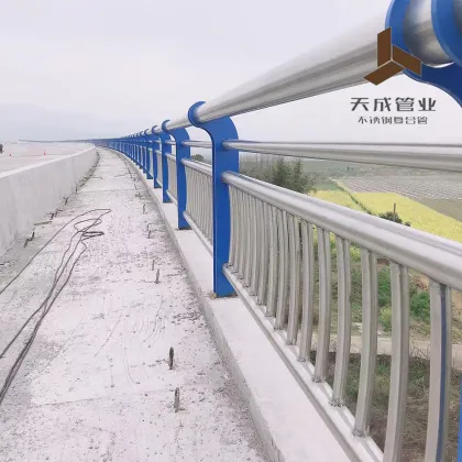 Heavy-Duty Anti-Collision Guardrail for River-Crossing Bridge Safety