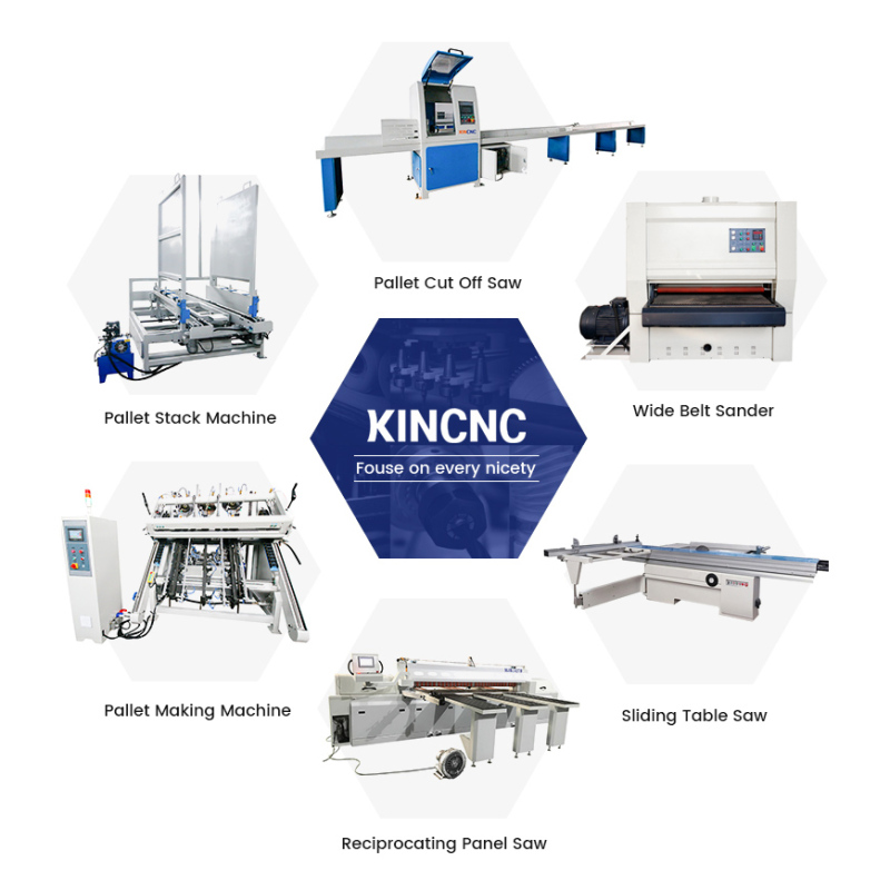 KINCNC Furniture Wood Processing 6-Sided CNC Drilling & Boring Machine for Cabinets, Doors, & Plywood Panels