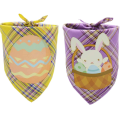 2 PCS Easter Dog Bandana