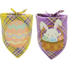 2 PCS Easter Dog Bandana