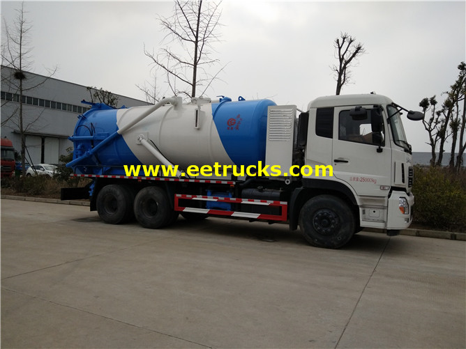 15 CBM Vacuum Septic Tank Trucks