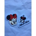 Mini Mouse Shape Embroidery Sew On Patches