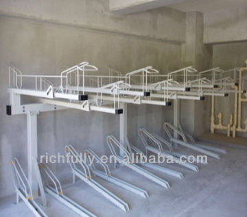 RFY-SZ07: HIGHT QUALITY DOUBLE-TIRE BIKE PARKING RACK STAND