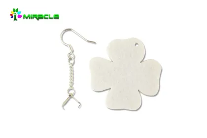 Very Light bunge bedstraw herb Earrings for sublimation