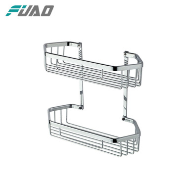 FUAO Corner Shelf Home Bathroom Wall Storage Rack