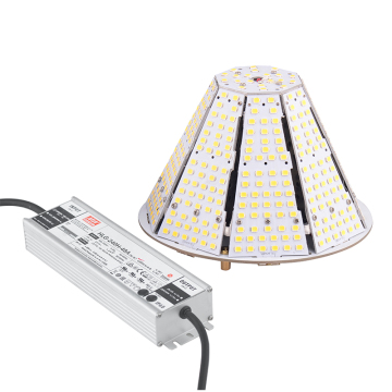 Bbier ul DLC Garden Lamp Pole 30W ชุดติดตั้งเพิ่มเติม LED พร้อมแผงโซลาร์เซลล์
