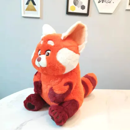 Factory Direct Little Raccoon Orange Stuffed Plush Toys - Customizable Sizes 30cm to 45cm