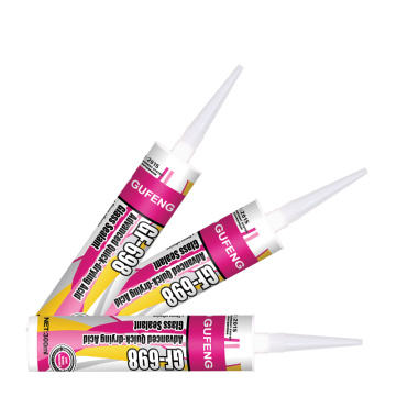 Kitchen quick drying acidic glass adhesive Kitchen advanced quick drying acidic glass sealant Manufactory