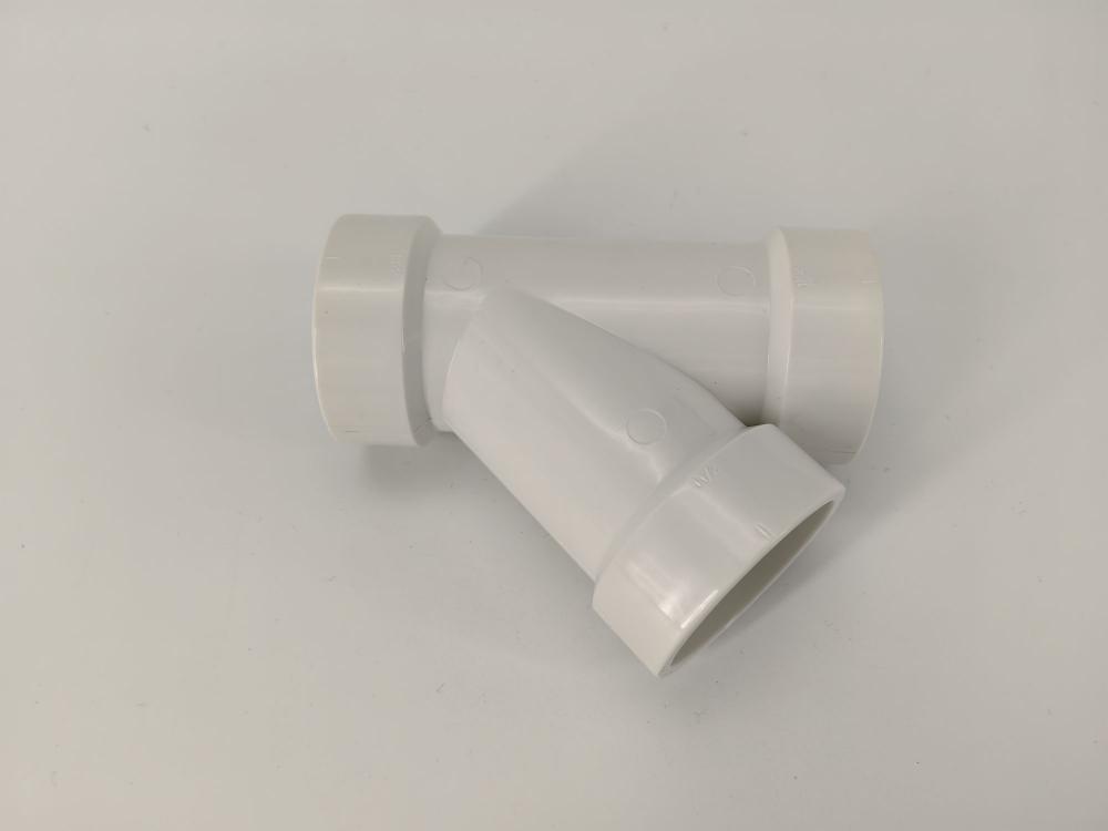 PVC pipe fittings 1.5 inch WYE HXHXH