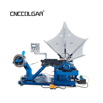 Steel Stripe Type Spiral Air Duct Making Machine for Metal Sheet Duct Forming