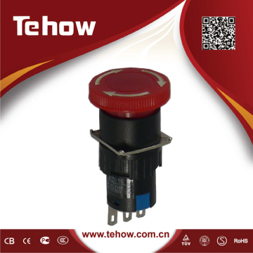 favorable price of plastic mushroom emergency stop push button switch