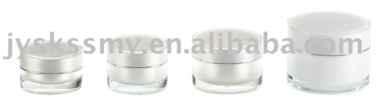 15g/30g/50g/100g Cosmetic Packaging Acrylic Jar/plastic cream jar