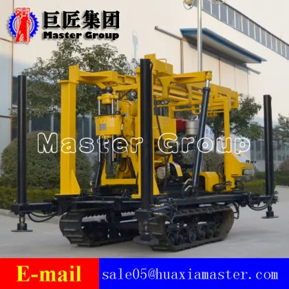 XYD-130 Crawler Well Drilling Rig river sand construction equipment