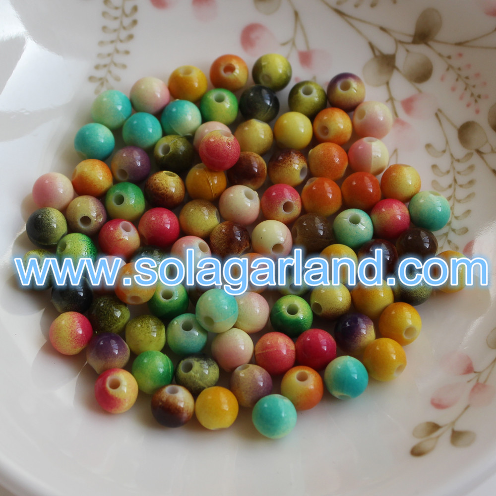 Acrylic Chunky Gumball Beads
