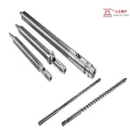Alloy Barrel Injection Molding Machine Screw at Barrel Para sa Haitian
