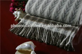 NO.1 factory trendy pure 100% wool blanket