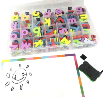 2024 Alphabet Letter EVA Kids Magnet Toys: Educational and Fun Magnetic ABC Blocks for Children