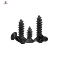 truss head tapping screw M1.2 M1.4 M1.7 Black Countersunk Head Self-tapping Screws Manufactory