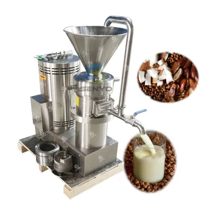 Industrial Almond Nut Coconut Milk Grinding Machine | Tiger Nuts Milk Making Equipment