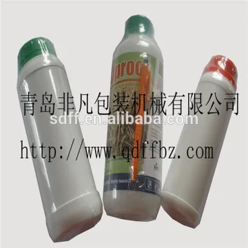 Cheap Price Automatic Pesticide Bottle with Gift Shrink Packaging Machine