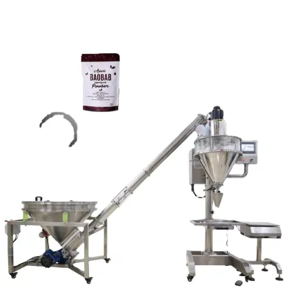 Semi-Automatic Powder Filling Machine: Seasoning Powder Quantitative Weighing and Filling Packaging Machinery