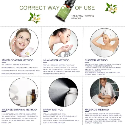 Sweetly Floral & Alluring Scent - 100% Natural Jasmine Essential Oil for Diffuser & Aromatherapy