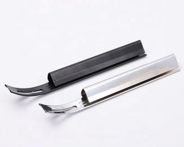 Leather Safety Beveler with Replacement Blades - Skiver for Thinning & Cutting Tool Kit