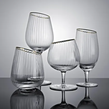 Brandy glass for whisky Slanting Brandy Glass