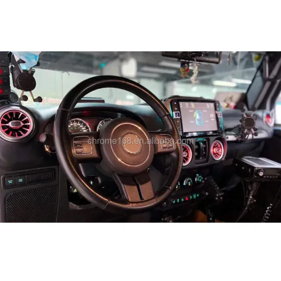 MAIKER AUTO LED Atmosphere Lights for Jeep Wrangler JK 11-17 4x4 Air Vents