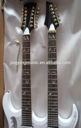 Double (two) Neck (head) Electric Guitar Musical Instruments
