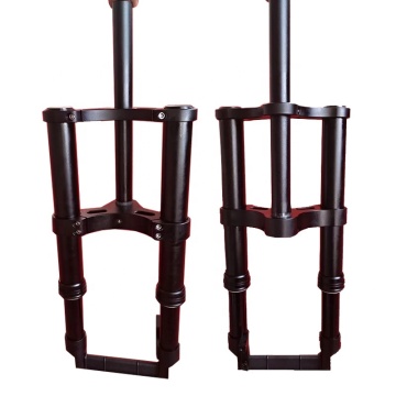 12'' Aluminum Suspension eScooter Forks: 20inch, 24inch, and 26inch Double Shoulder Forks with 135mm ebike Inverted Forks