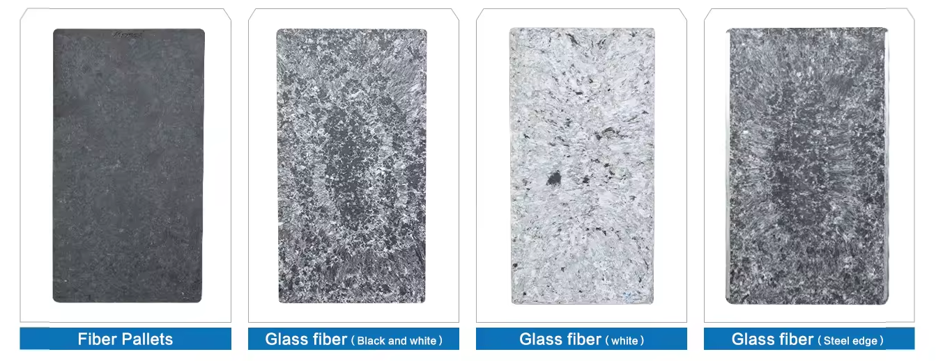 Прочная черно -белая стеклопластиковая пластина для кирпичной машины