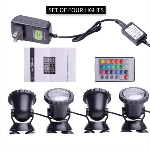 RGB водонепроницаемые светодиодные подводные светильники лампа Spot Light