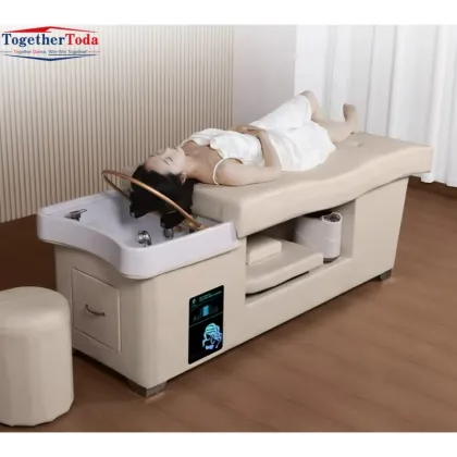 Convenient Massage and Hair Washing Bed