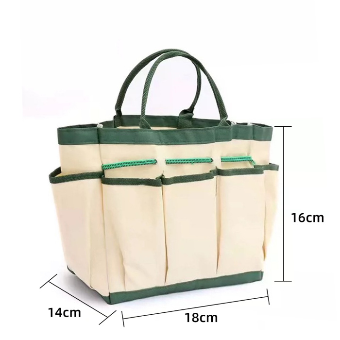 Multi-pocket Canvas Garden Tool Bags