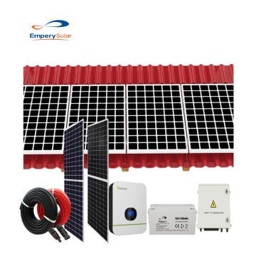 3KW-25KW Home Solar Power Systems: Complete Kits with Hybrid Solar Panels and Brackets