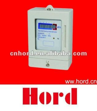 DEM091PC SINGLE PHASE ELECTRONIC PREPAYMENT FRONT BOARD INSTALLED ACTIVE ENERGY METER