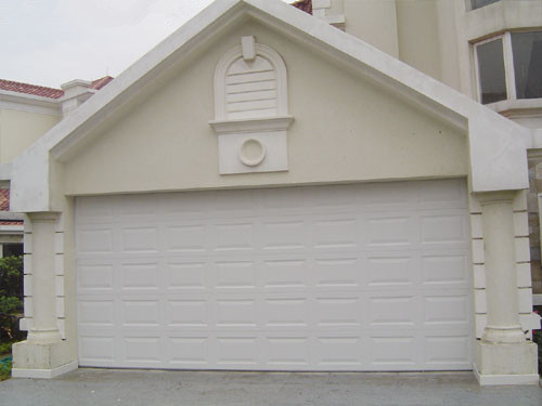 US Standard White Steel Overhead Garage Door