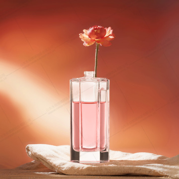 Hexagon octagon glass perfume spray diffuser bottles