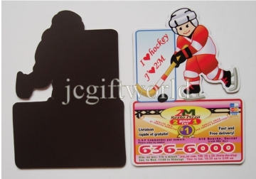 Benutzerdefinierte Werbung Vollfarbe Drucken Papier-Kühlschrank-Magnet