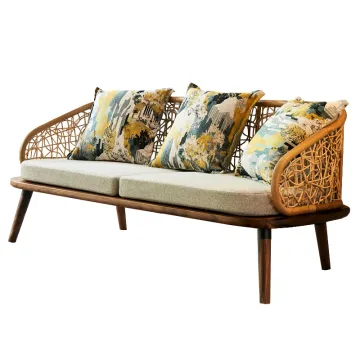 Garden Outdoor Wicker Sofa Set
