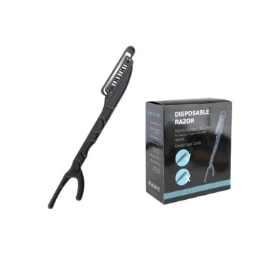 Factory Supply Sweden Single Blade Stainless Steel Razor with Plastic Handle