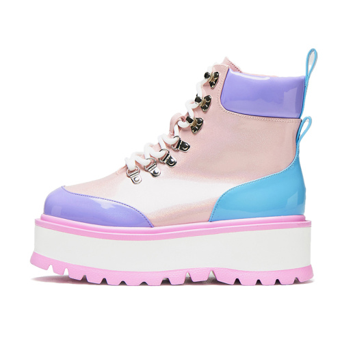 Trendy Dopamine Color Women's Casual Boots