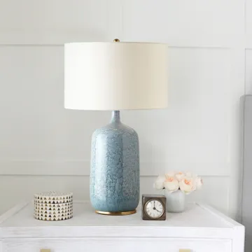 Luxury Modern Hotel Room Designer Home Decor: Bedroom, Living Room, Study, Dining, and Bedside Ceramic Table Lamps
