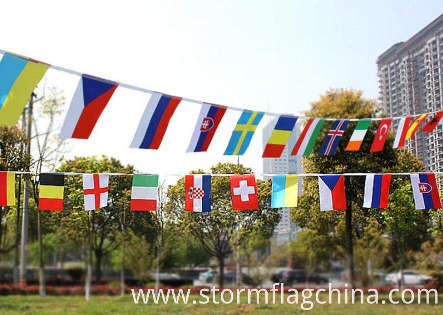 Countries bunting flag Countries bunting flag