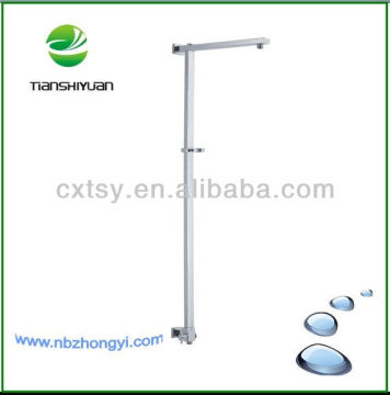manufacturer price stainless steel tube shower rail slider